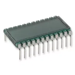 LUMEX LCD, 3 DIGIT, 0.31"(7.87MM), REFLECTIVE, LCD-S301C31TR-11