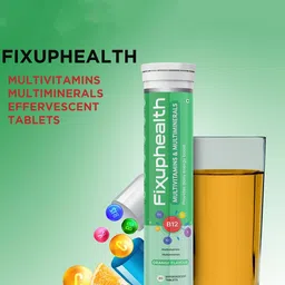 Fixuphealth Set Of 2 Multivitamins & Multiminerals Tablet -20 Tablets Each - Orange Flavor image 4