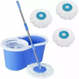 Shagun Plastic Blue Bucket Mop Set, S503A3-003-picture-34