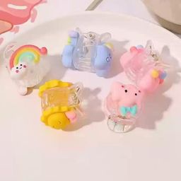 Radhya Cartoon 10 pcs Small hair claws-32