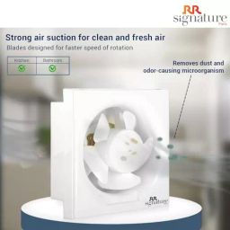 RR Signature VENTO DELUXE Ventilating Fan White 150 mm Sweep 1350 RPM image 4