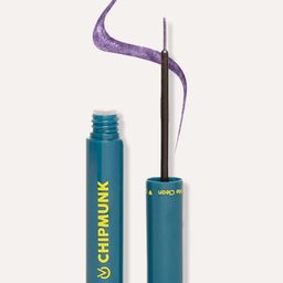 Chipmunk Strike Out Metallic Liquid Eyeliner With Biotin - 3 ml -Violet Glow 12-57