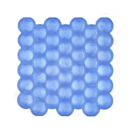 Ashutosh Rubber T18 Blue Round Cover Block Mould For 25 mm Slab without Hole 40 mm-48