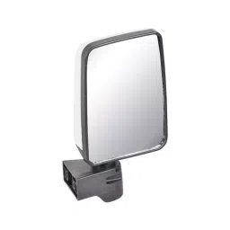 Uno Minda Shatterproof Glass Rear View Mirror (White) - Left Hand Side for Mahindra Bolero (New) (RV-11002L-WHT)-22
