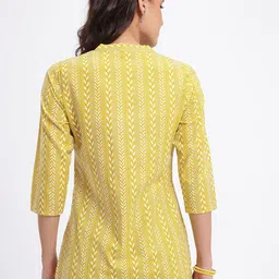 Anouk Rustic Geometric Print Straight Kurti image 5