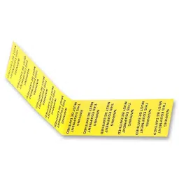 TE CONNECTIVITY Label, Warning, Earth , 13030 (Pack of 10)-image-43