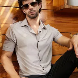 Campus Sutra Men Comfort Opaque Casual Shirt-picture-28