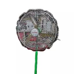 RC NETTING SOLUTIONS Industrial Fan Safety Net Cover for Finger Protection Black Suitable Fan Size 600 mm, RC- NET09-28