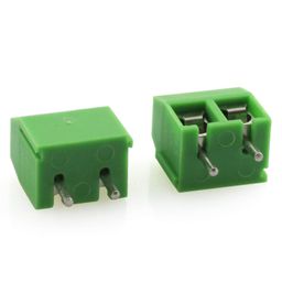 TECHDELIVERS® Combo of 2 pin & 3 Pin PBT PCB Mount Screw Terminal 5mm pitch Block Connectors Green - 10 Each image 3