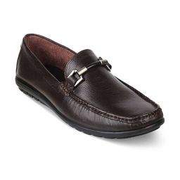 Tresmode Men Leather Loafers-image-97
