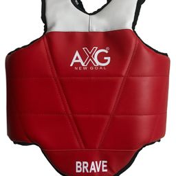 AXG NEW GOAL Taekwondo Body Amour  Medium - Red-21