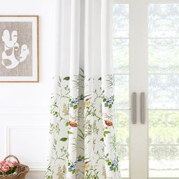 Story@home Green & Brown Floral Room Darkening Long Door Curtain-picture-6