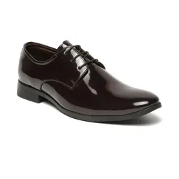 Kosher Men Brown Synthetic Leather Oxford Formal Shoes-picture-47