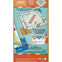 Monopoly Go to Jail Expansion Family Board Game for 2-6 Players - Multicolor image 4