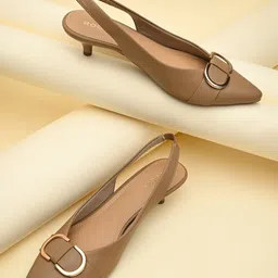 Rocia Women Kitten Heel Pumps with Buckles-15