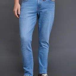 Kenneth Cole Men Slim Fit Mid-Rise Jeans-image-60