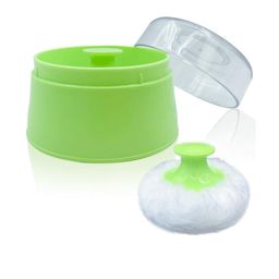 Teri Beri Infants Green Powder Puff with Case-picture-15