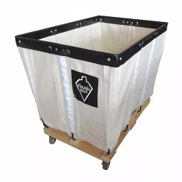 TOUGH GUY 600 lb Permanent Canvas Liner Basket Truck 0.56 Cu Mtr (20 Cu Ft) Capacity, 33W335-picture-45