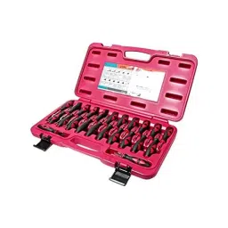JTC Terminal Release Tool Set for Releasing Terminals from Plastic Connectors, JTC 4688 (Set of 23)-34