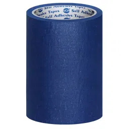 VCR Blue Masking Tape - 20 Meters in Length 168mm / 07" Width - 1 Roll Per Pack-2