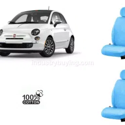 Oscar Fiat 500 Car Seat Cover Sky Blue AUT-SN-4312-image-19
