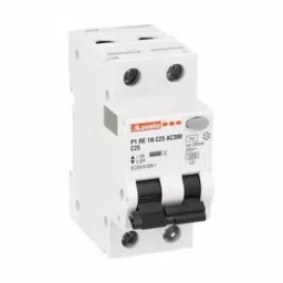 Lovato RCBO, 25A Current Rating, 1P+N Poles, 300 mA Trip Sensitivity, Type C, P1 Range, P1RE1NC25AC300-image-57