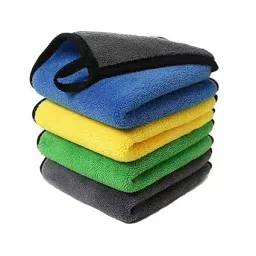 POWERWASH 40x40 cm 800 GSM Assorted Microfiber Cloth (Pack of 5)-image-79