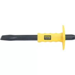 Sitesafe 18X255mm Contractor Flat Cold Chisel with Hand Guard SSF5051130K-15