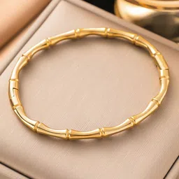 Designs & You Women Gold-Plated Bangle-Style Bracelet-15