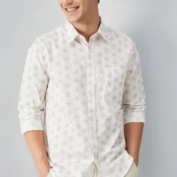 max Men Geometric Printed Opaque Casual Shirt-image-29