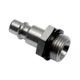 Legris Steel Male Pneumatic Quick Connect Coupling, G 1/4 Male Threaded, 9087U06 13 (Pack of 5 Pcs)-picture-5