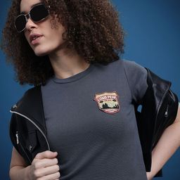 The Roadster Life Co. Applique Detailed Crop T-shirt-picture-15