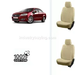 Oscar Fiat Linea Car Seat Cover Beige AUT-SN-3998-20