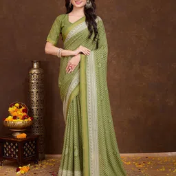 KALINI Poly Georgette Saree-picture-56
