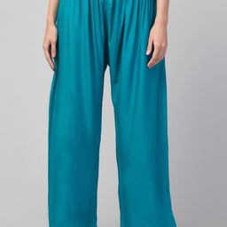 FAMBEE Women Knitted Palazzos-picture-46