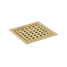 Sanjay Chilly Square Floor Drain Cover With Cockroach Trap French Gold 127 x 127 mm (‎5 x 5 inch), SCCT Square zoom-FG-image-16