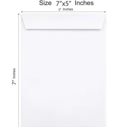 KMP 7 X 5 Inch 80gsm White Envelope Pack of 1000-image-37
