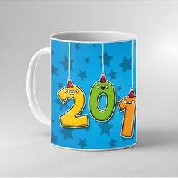 Keviv Multicoloured Text or Slogans Printed Ceramic Glossy Mugs Set of Cups and Mugs-image-88