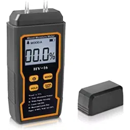 generic Real Instruments HY-16 Measurement Range 4 - 75 Wood Moisture Meter 4 Pin With 3 Modes Backlight Black, HY-16 image 2