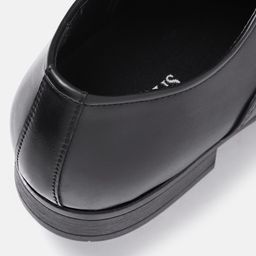 INVICTUS Men Black Solid Formal Oxfords image 2