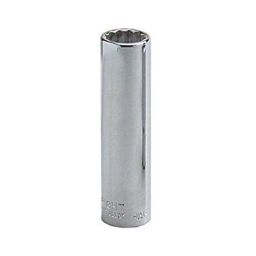 Autofit 26 mm Chrome Vanadium Steel 12.7 mm (1/2 Inch) Square Drive Deep Bi-Hex Socket-3