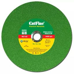 CUTFINE 35.56 cm (14 Inch) Dia, 2.5 mm Thickness Cut-Off Wheel, RG142 (Pack of 40)-24