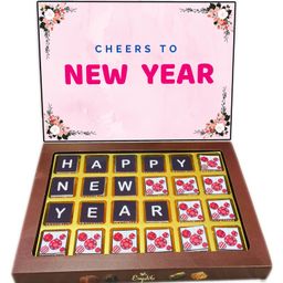 Expelite Cheers To New Year Chocolate Gift Box - 400 gm-image-22