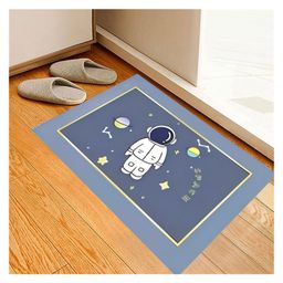 THE LITTLE LOOKERS Bathroom Mat for Kids Room - Grey-18