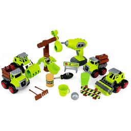 NEGOCIO Unbreakable Big Size Farm Truck Toys Vehicles Truck Toys Farm Set Truck Toy for Kids - COLOR MAY VARY-image-20