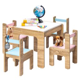 Alex Daisy Sweden Kids Activity Table with 4 Chairs set-26