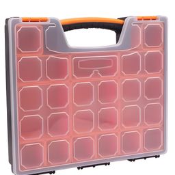 Cozy Vibes Clear Plastic Pp Waterproof Small Hardware Part Tool Compartment Storage Box - Pack of 1 - Color May Vary-15