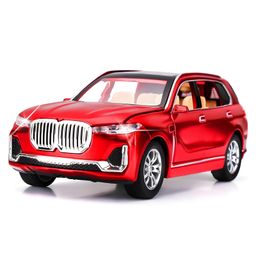 Negocio 1:32 Diecast Metal Toy Car Bm X7 Sport Diecast Car for Kids Light Sound Pullback Openable Door Pack of 1- Colro May Vary-23