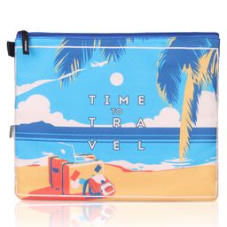 Echo Boomers Echo boomers My Messenger Sling BagAqua Blue Beach Printed Design -Perfect for Students on the Go, Combining Style and Functionality-picture-24