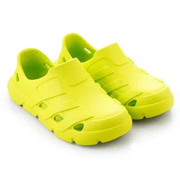 HOPPA SWEDEN Solid Slip On Perforated Clogs - Neon-picture-22